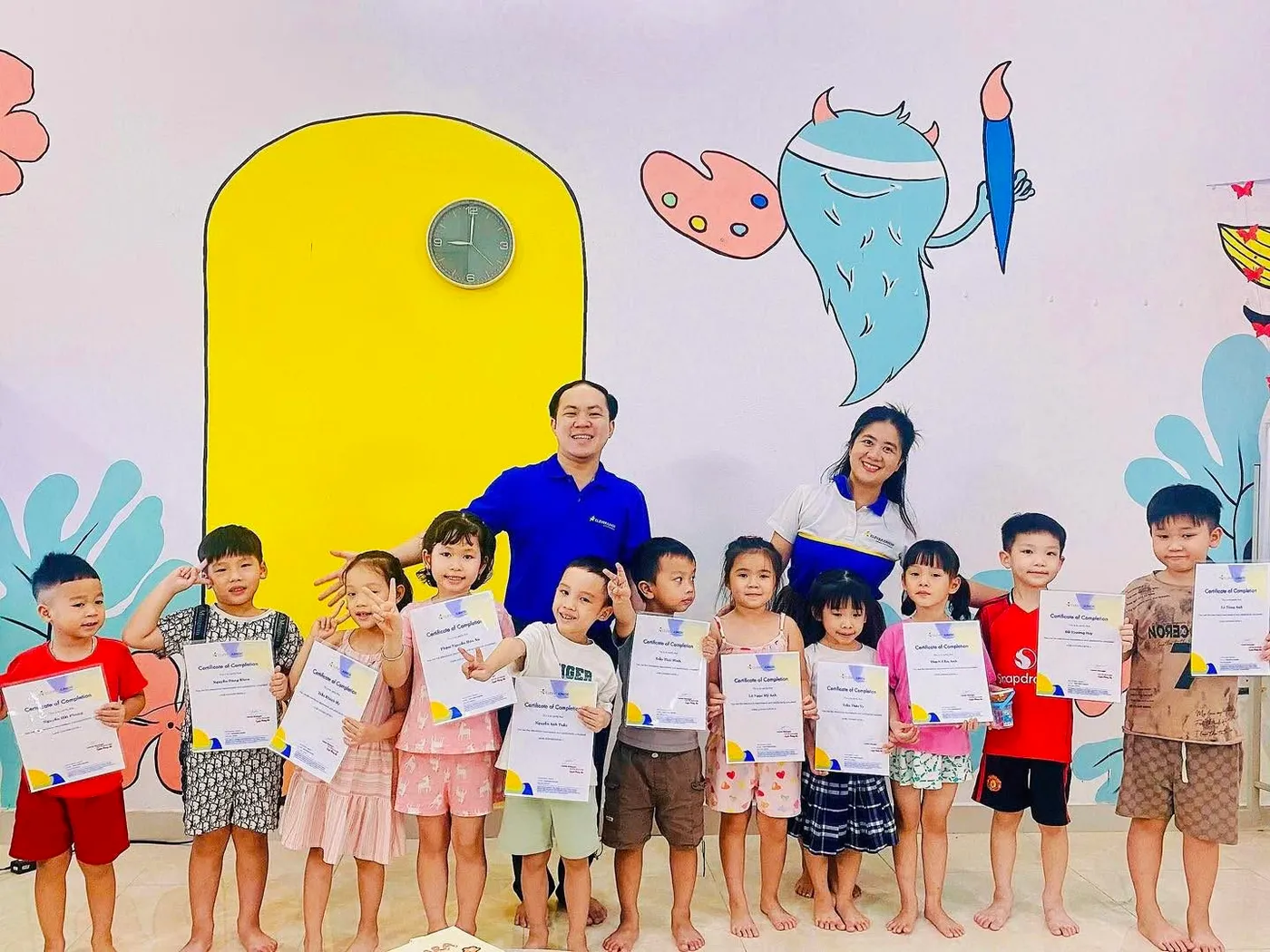 Những chứng nhận đầu đời ở Clever Junior Long Biên