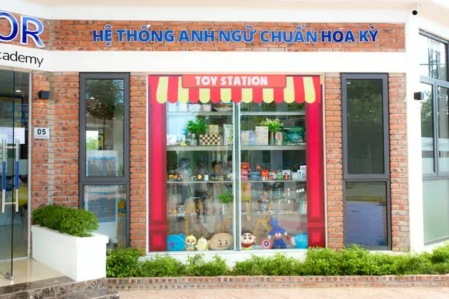 Góc đọc sách của trung tâm Clever Junior