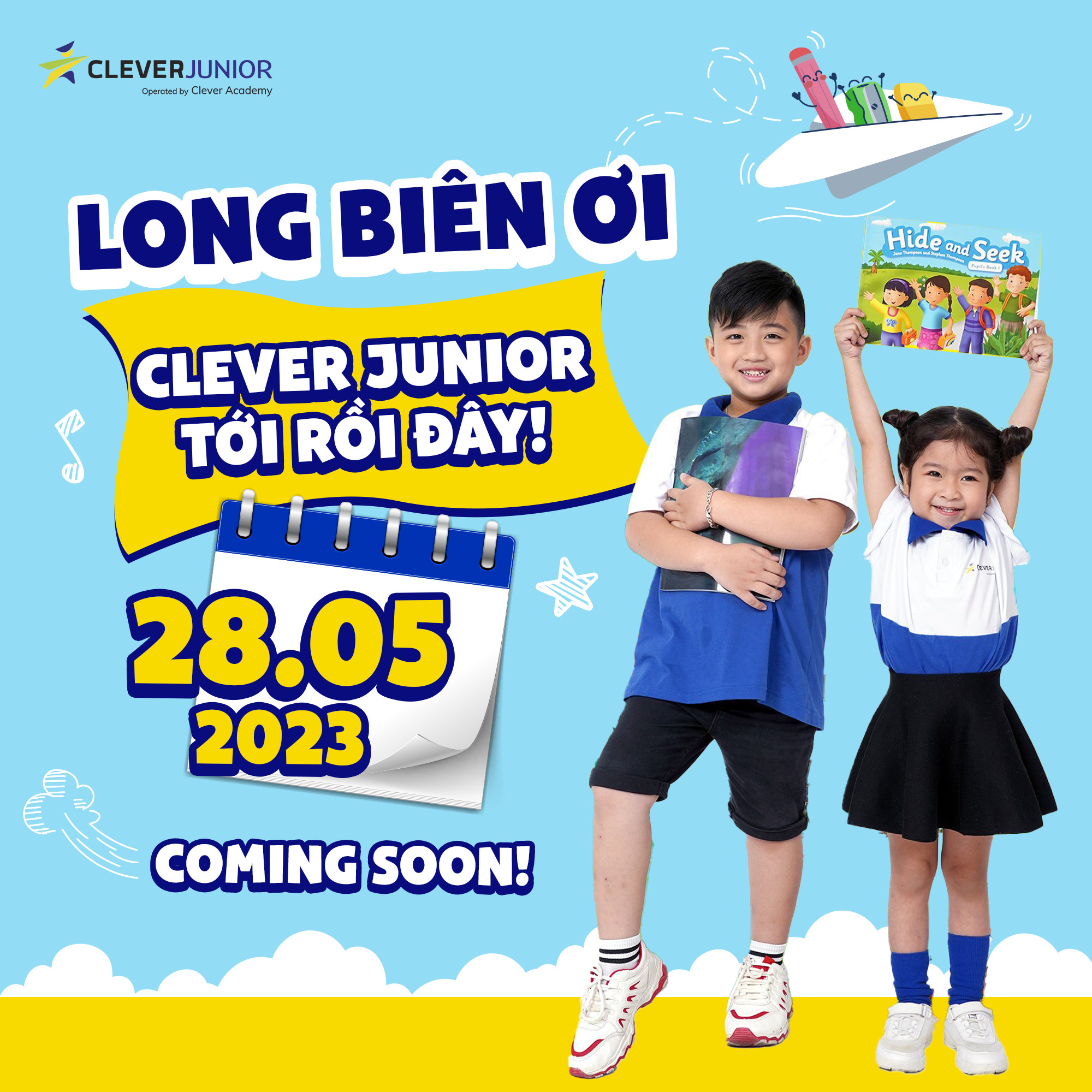 Trung tâm Tiếng Anh Clever Junior chính thức có mặt tại Quận Long Biên